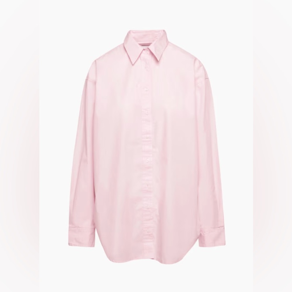Aritzia Sunday Best Future oversized collared shirt